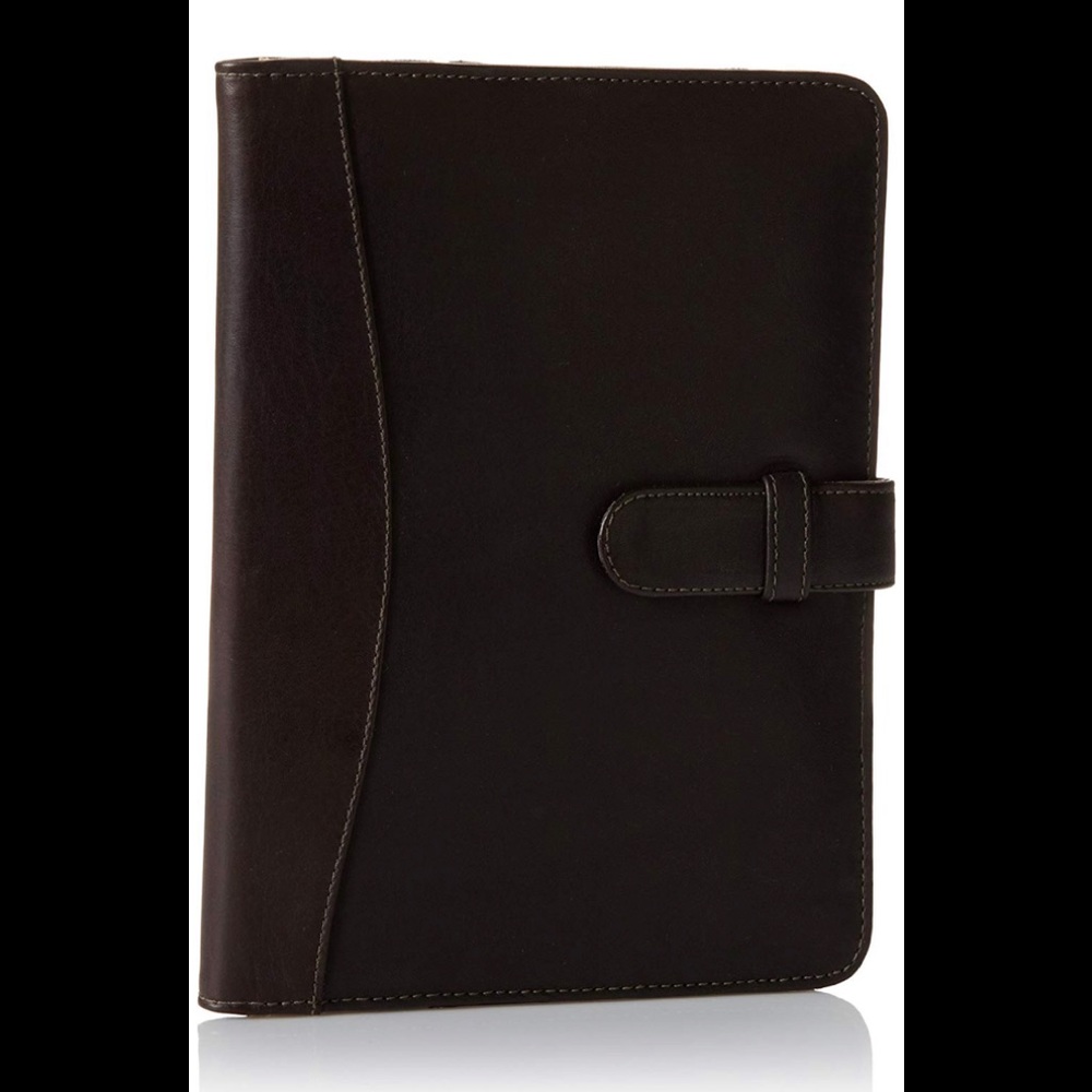 Piel Leather iPad Mini Case with Tab Closure Black - Picture 2 of 5